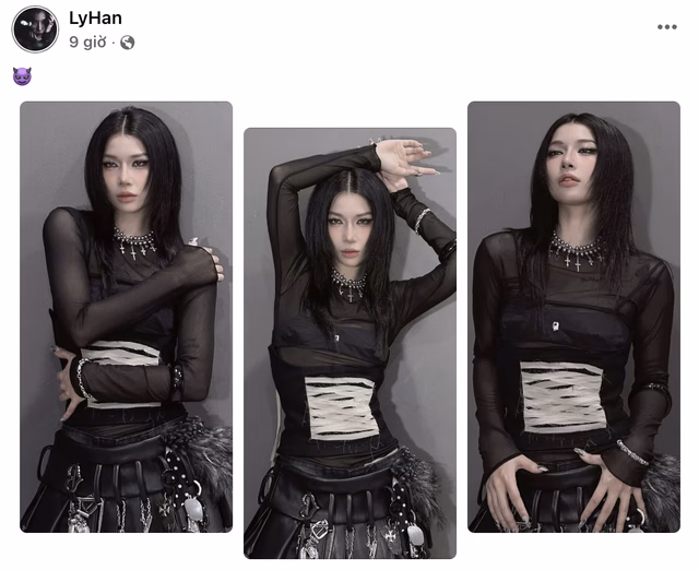 LyHan đăng tải hình ảnh mới giữa lúc bị réo tên. Nữ ca sĩ không đề cập đến hình ảnh đang gây xôn xao