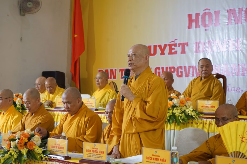 Đà Nẵng công bố quyết định nhân sự Ban Trị sự GHPGVN thành phố nhiệm kỳ 2022-2027