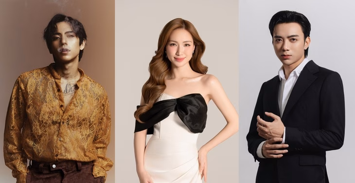 Từ trái qua: DPR IAN, Hòa Minzy, Soobin - Ảnh: NVCC