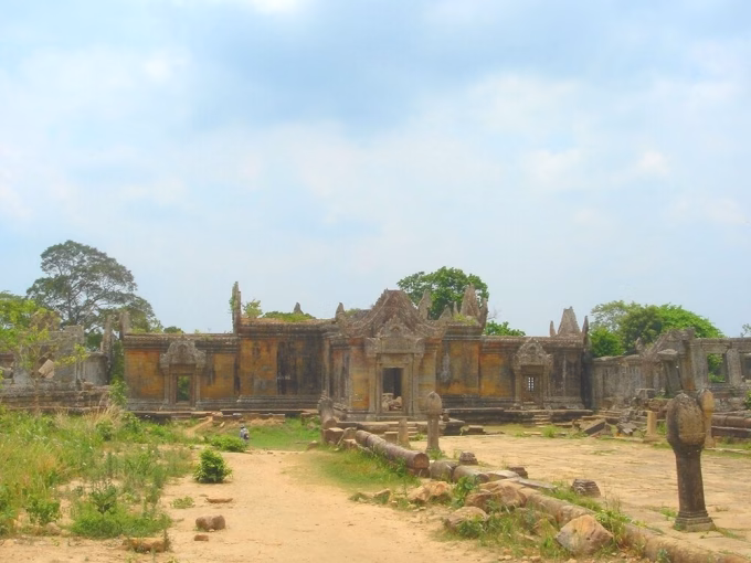 Một góc quần thể đền Preah Vihear. Ảnh: UNESCO