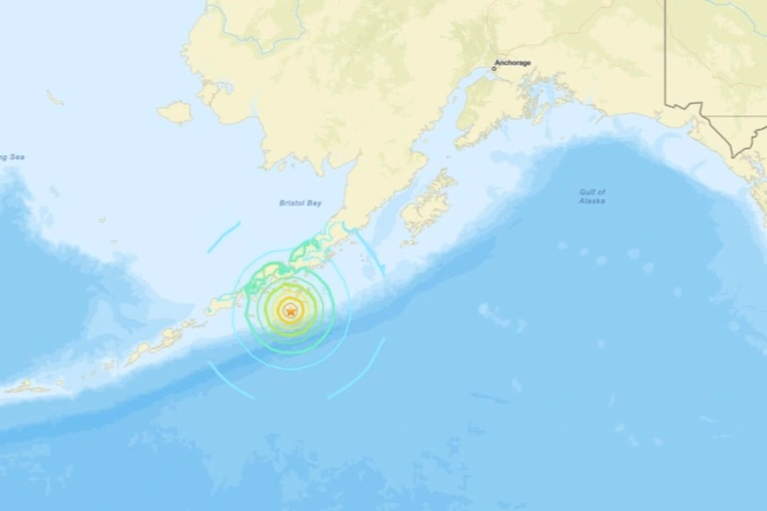 Động đất mạnh 7,2 độ xảy ra tại Alaska, cảnh báo sóng thần được phát