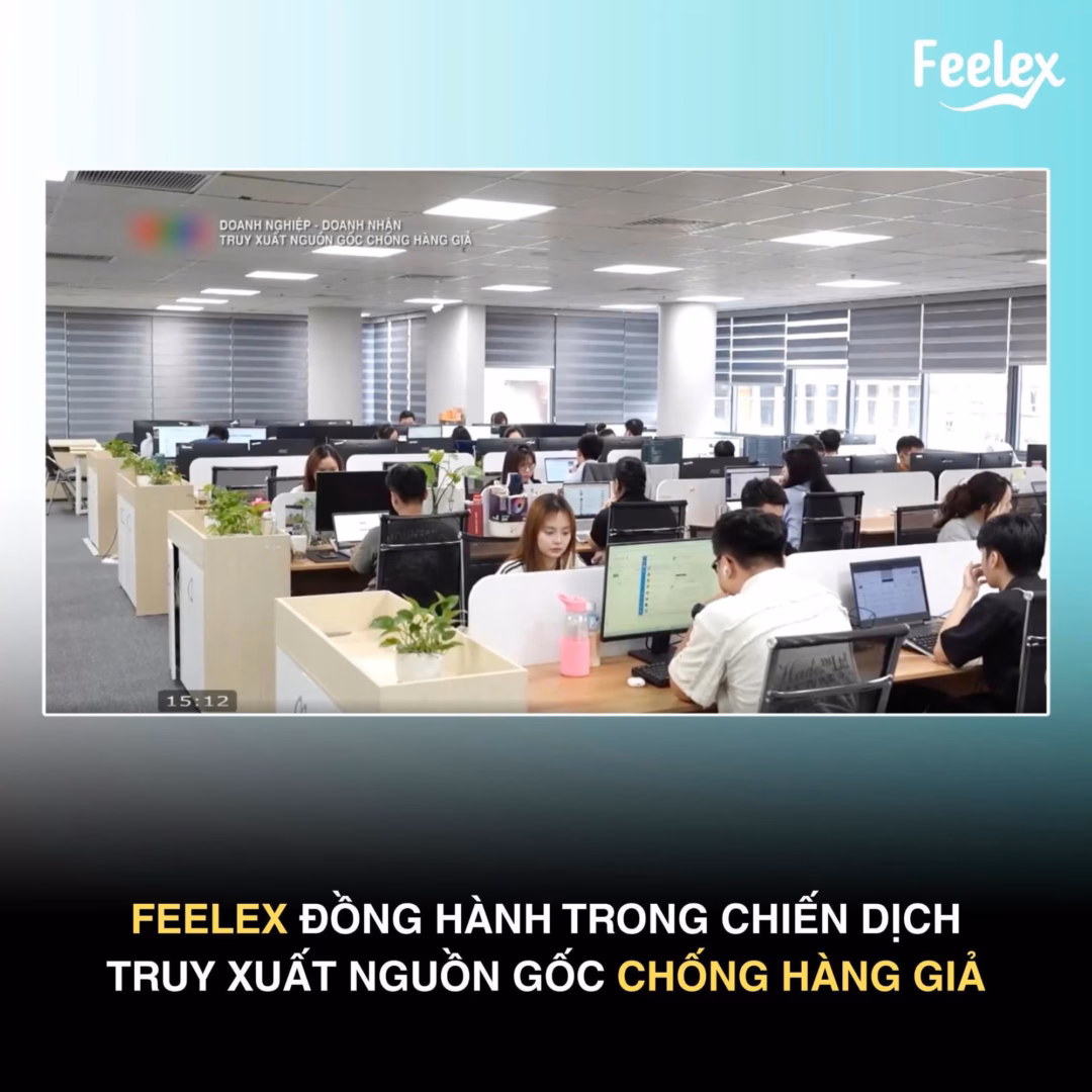 Feelex – Thương hiệu Việt định hình lại tiêu chuẩn chăm sóc sức khỏe và trải nghiệm đẳng cấp FEELEX x VTV1 truy xuất nguồn gốc chống hàng giả