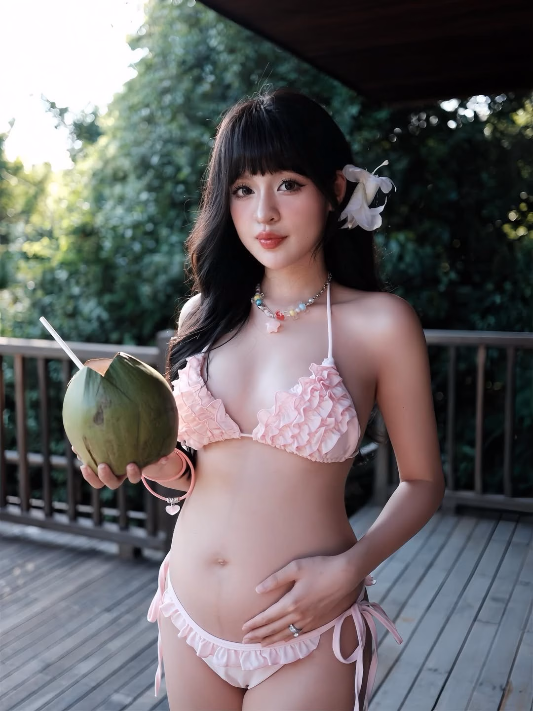 Hot girl trứng rán khoe style bầu đẹp nao nức, tôn lên vẻ mặn mà ở tuổi 26
