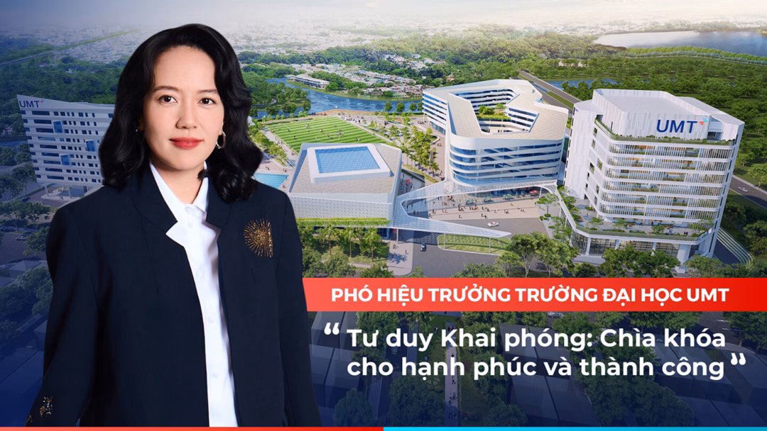 Phó hiệu trưởng Trường Đại học UMT: Tư duy khai phóng: Chìa khóa cho hạnh phúc và thành công - Ảnh 12.