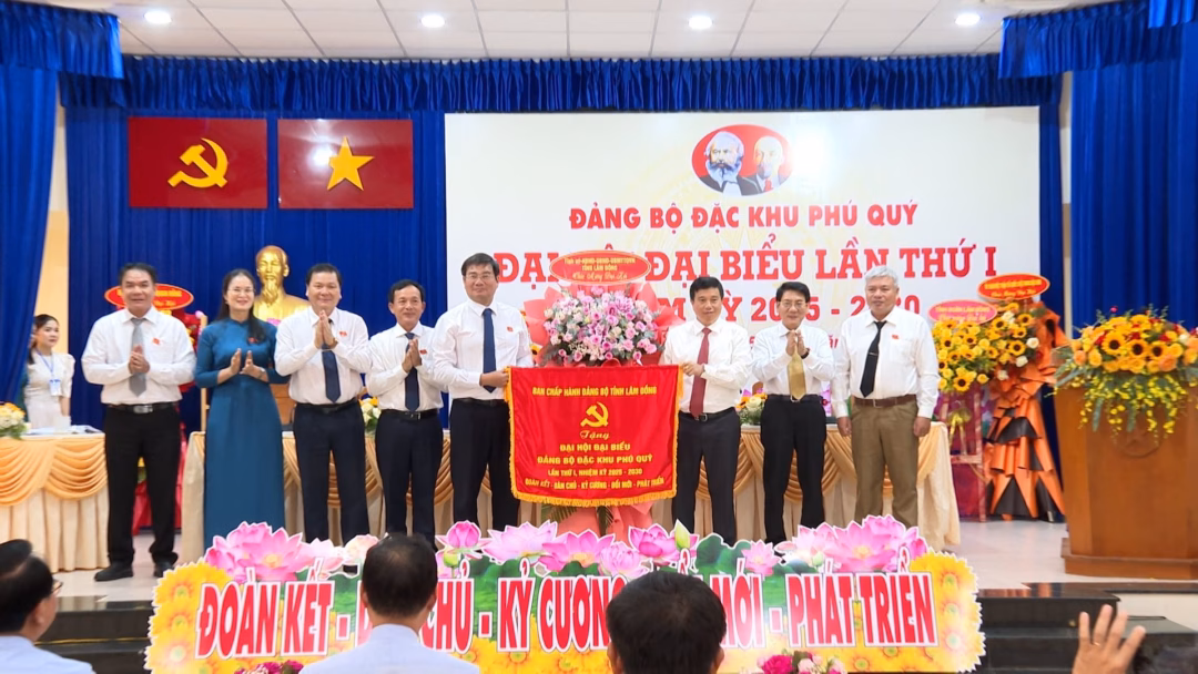 Đại hội đại biểu Đảng bộ Đặc khu Phú Quý lần thứ I, nhiệm kỳ 2025 - 2030 diễn ra thành công tốt đẹp.