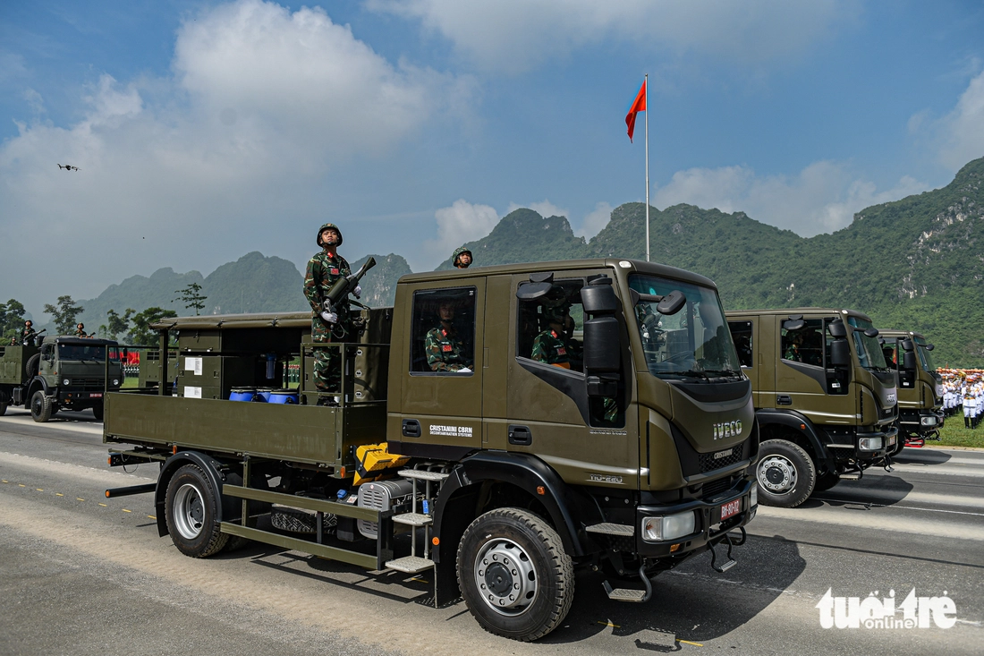 Xe đặc chủng của Binh chủng Hóa học