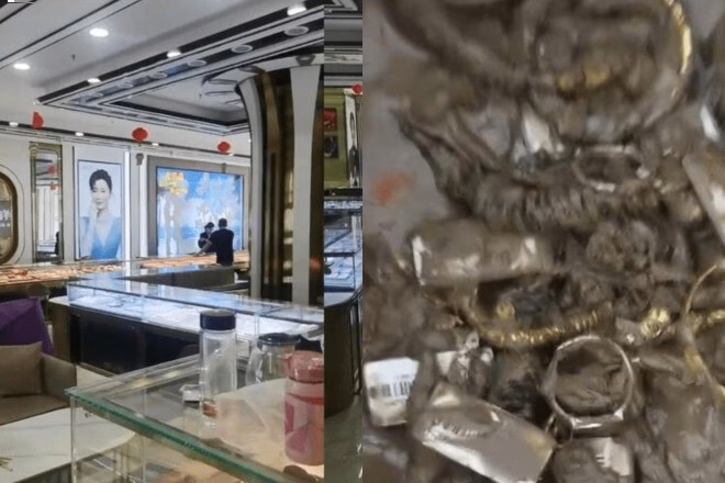 Lũ quét cuốn trôi 20kg vàng ở Trung Quốc