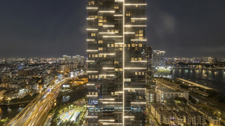 Marriott Residences Special Edition – Căn hộ hàng hiệu chuẩn 5 sao tại Grand Marina, Saigon Tòa Lake Grand Marina, Saigon ven sông Sài Gòn, nổi bật giữa nhịp sống sôi động của trung tâm TP.HCM - Ảnh: T.L