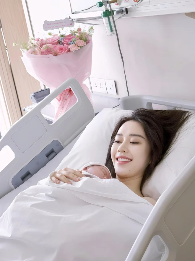 MC Mai Phương sinh con thứ hai, tiết lộ kế hoạch kết hôn Gia đình MC Mai Phương đón thành viên mới. Ảnh: FBNV.