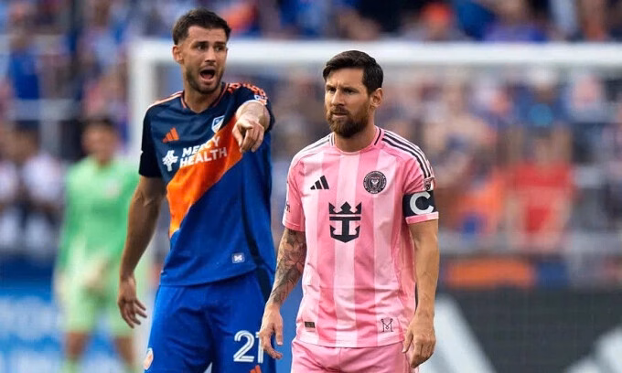 Messi Mất Cơ Hội Ghi Bàn, Inter Miami Thua Cincinnati 1-3