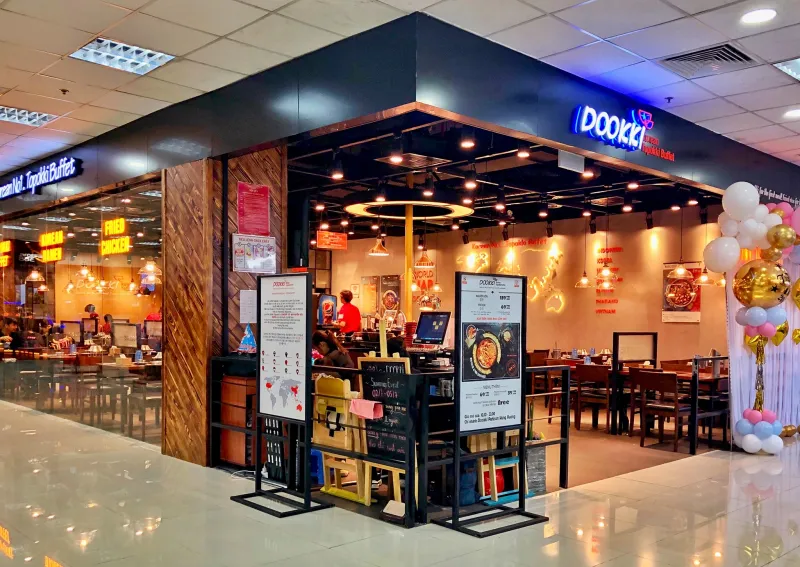 Mô hình kinh doanh hấp dẫn: Nhượng quyền nhà hàng buffet Hàn Quốc Dookki chỉ với 2-4 tỷ đồng điều kiện nhượng quyền dookki