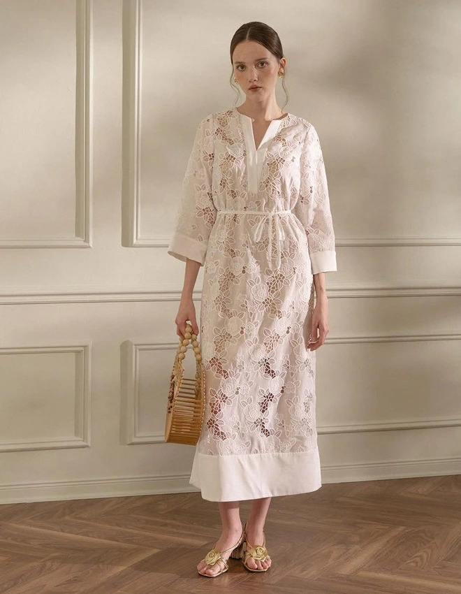 Mùa hè sôi động với váy suông, babydoll đa sắc của các nhà mốt - Ảnh 12.