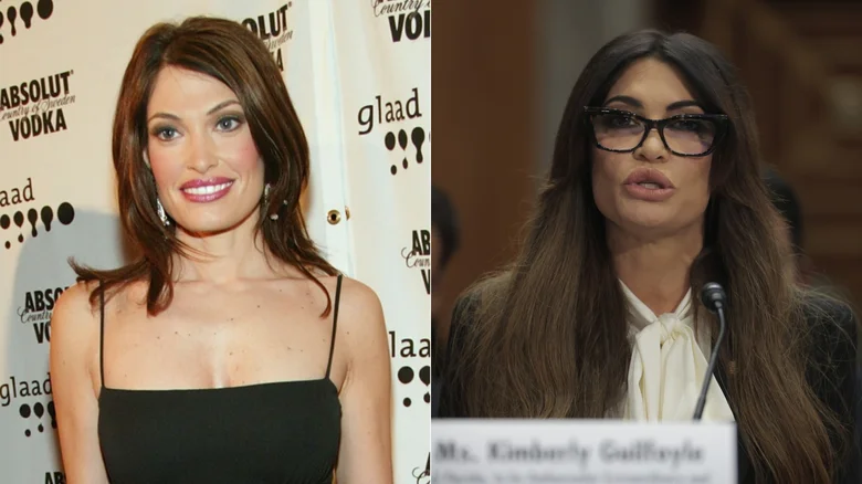 Ngoại hình khó nhận ra của Kimberly Guilfoyle trước khi thân mật với ông Trump