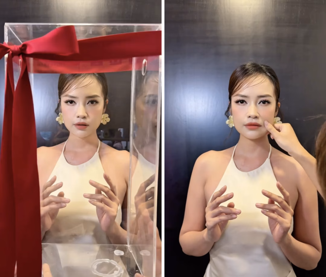 Thời gian qua, Ngọc Châu đã quay một clip "đu trend" hóa thân thành búp bê Barbie gây chú ý.