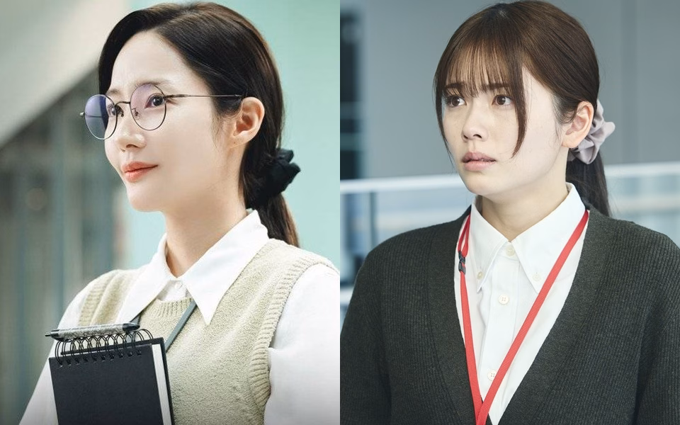 Nữ diễn viên Nhật Bản gây ấn tượng với vai chính Cô Đi Mà Lấy Chồng Tôi Park Min Young (trái) và Koshiba Fuka (phải