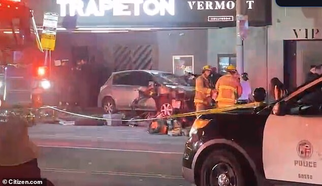 Ô tô đâm vào đám đông ở Hollywood, hơn 20 người bị thương