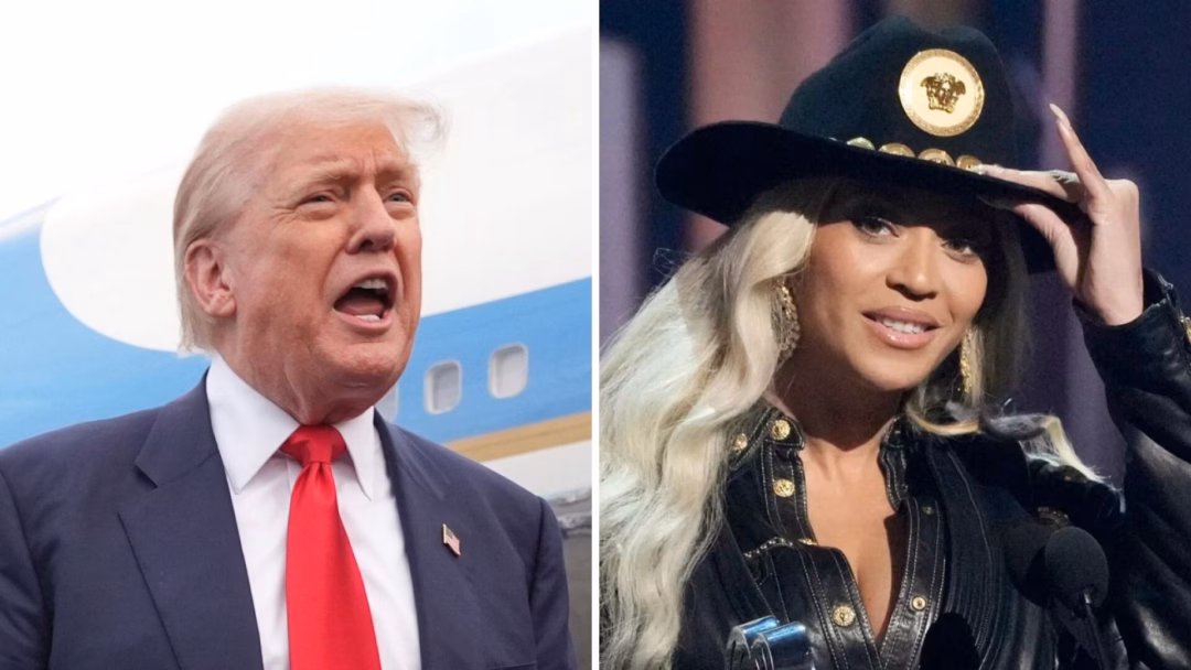 Kamala Harris with Beyoncé on the 2024 campaign trail