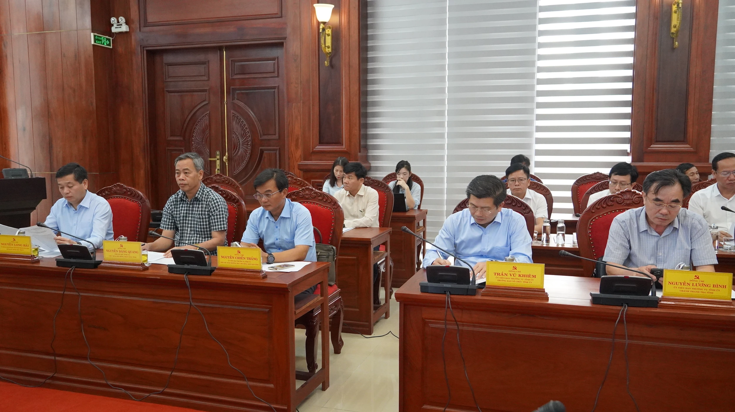 Các đại biểu tham dự hội nghị - Ảnh: Q.V