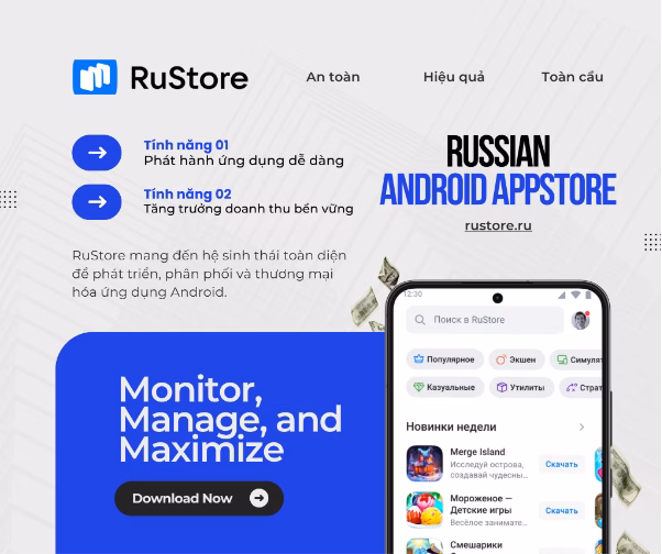 RuStore – Bệ phóng giúp studio Việt mở cửa thị trường Nga hàng chục triệu người dùng RuStore - Cánh cửa mới: Cơ hội nào cho Việt Nam tỏa sáng tại thị trường Nga?- Ảnh 3.