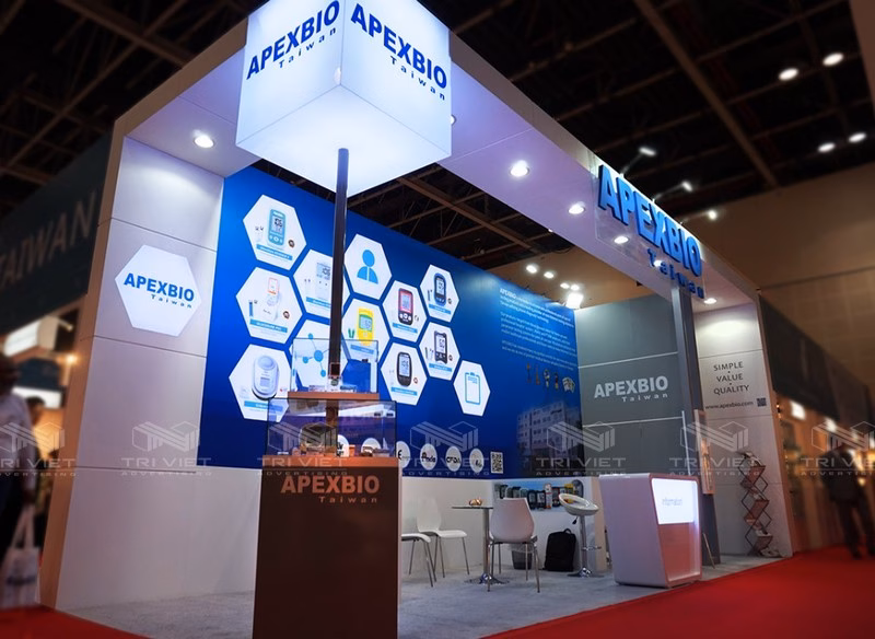 Thiết kế và thi công gian hàng hội chợ với giá ưu đãi tháng 8/2025 của Trí Việt dịch vụ thi công gian hàng hội chợ uy tín
