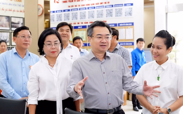 TP HCM chuẩn bị Đại hội Đảng ở cơ sở Ông Nguyễn Thanh Nghị làm việc phường Bình Hưng Hòa về chuẩn bị đại hội đảng lần đầu- Ảnh 4.