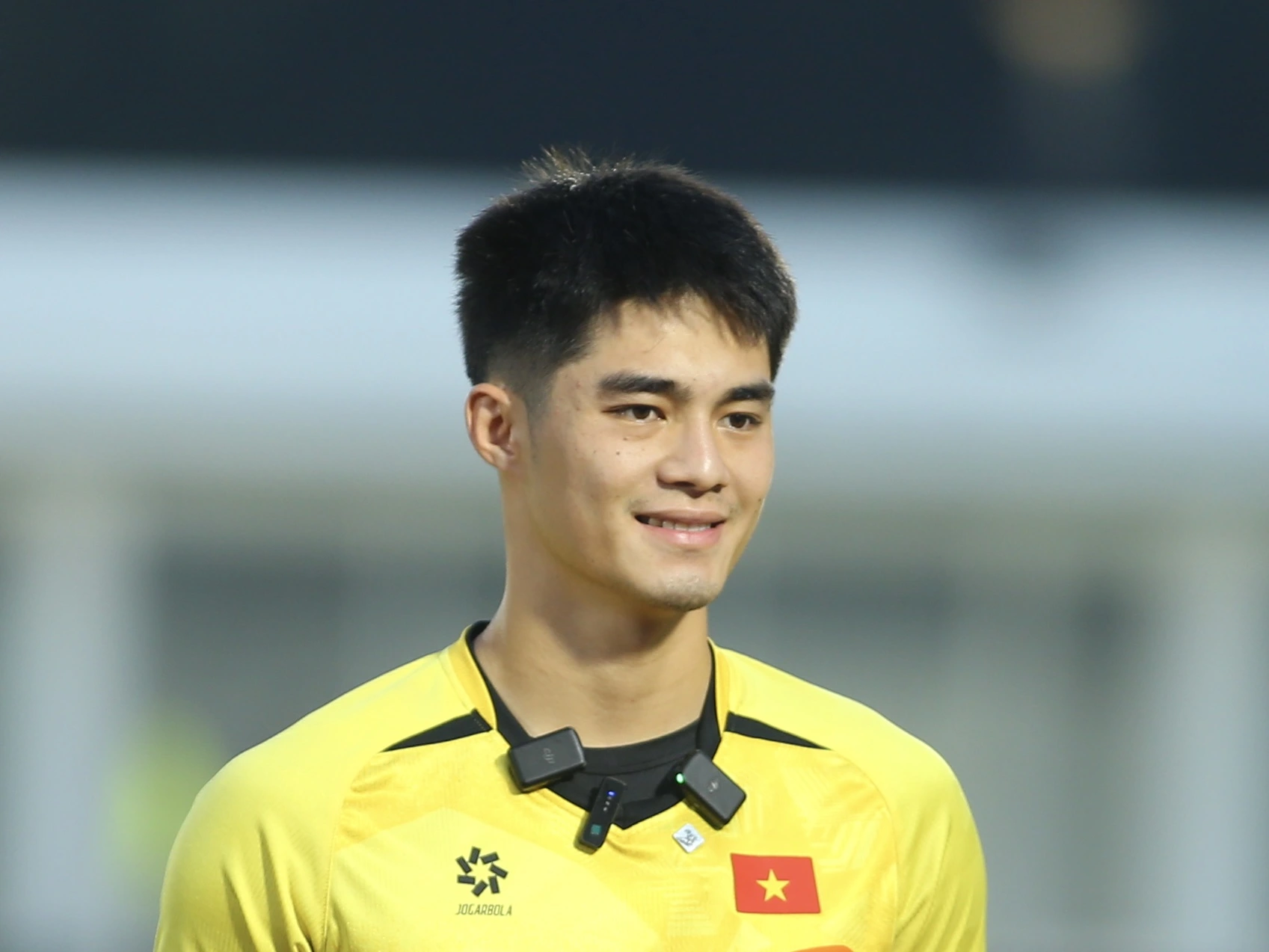 Trung Kiên khá thận trọng