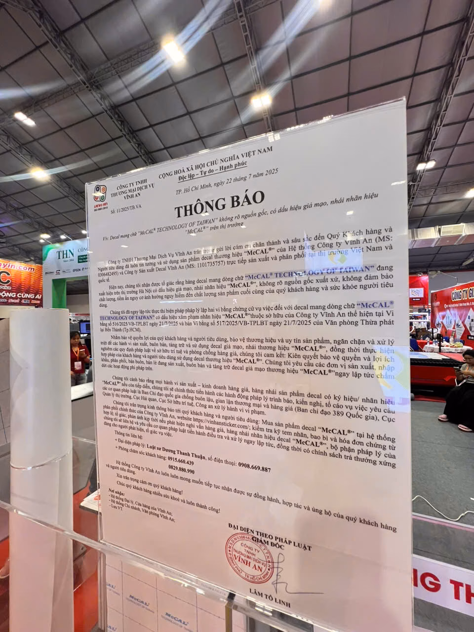 VĨNH AN – DPP gây ấn tượng tại Triển lãm Ngành In – Quảng Cáo 2025 với không gian trưng bày công nghệ cao GIAN HÀNG DECAL VĨNH AN – DPP TẠI TRIỂN LÃM NGÀNH IN ẤN – QUẢNG CÁO 2025 4