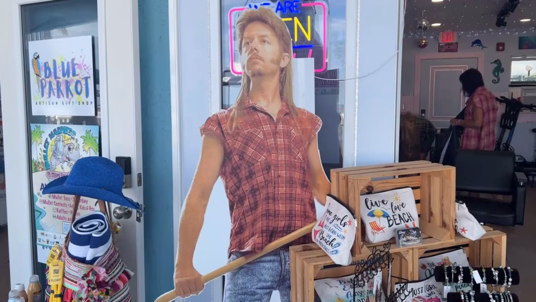 Bãi biển Fort Myers tổ chức sự kiện “Mullet Madness” đầu tiên joe dirt mullet 8/2/25