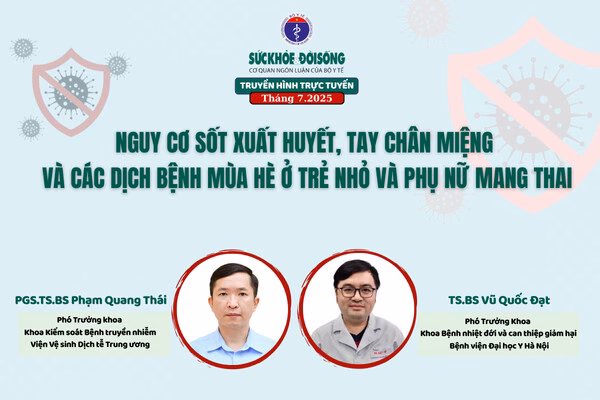 Cảnh báo nguy cơ dịch bệnh mùa hè ở trẻ nhỏ và phụ nữ mang thai