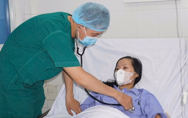 Sức khỏe của chị Y. sau ghép thận đã ổn định. Ảnh: BVCC