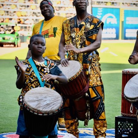 
				Drums Up Guns Down, Negro League Night, Covenant Health Park, August 2025
				 