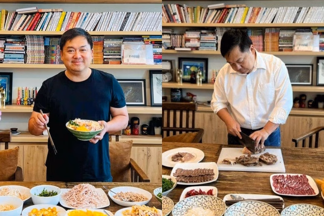 Doanh nhân Hoàng Nam Tiến: Đam mê ẩm thực, tình yêu trong từng bữa cơm gia đình