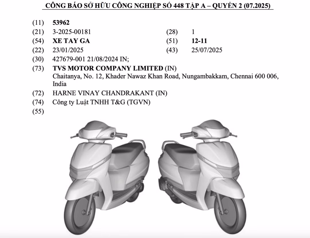 Đối thủ tương lai của Honda Vision lộ diện