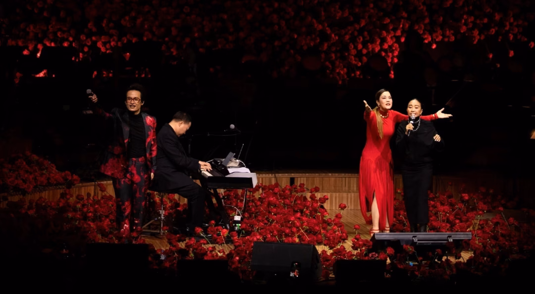 Hà Anh Tuấn tôn vinh áo dài Việt Nam tại concert ở Mỹ