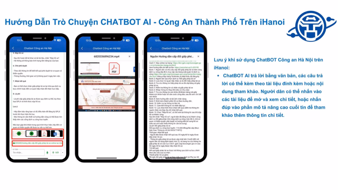 Hà Nội triển khai AI hỗ trợ người dân hỏi đáp và tố giác tội phạm