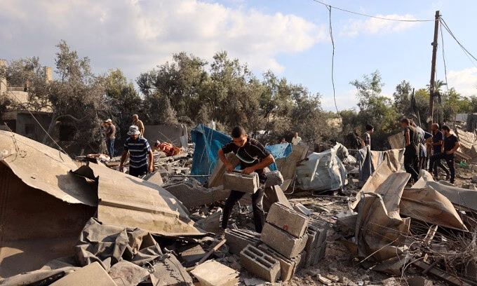 Ít nhất 8 người Palestine thiệt mạng do tên lửa Israel tại Dải Gaza