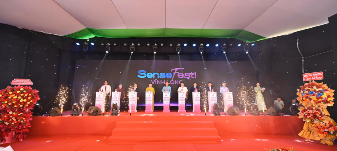 Khởi công dự án SenseFesti Vĩnh Long  gần 1.000 tỉ đồng