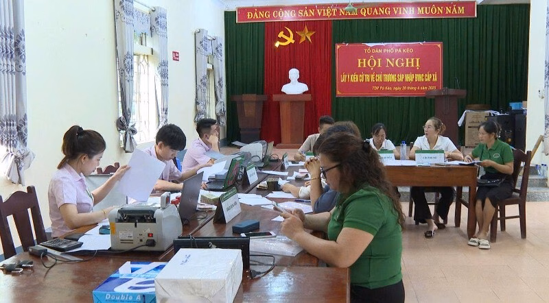 Lai Châu giữ nguyên điểm giao dịch ngân hàng chính sách ở 106 xã