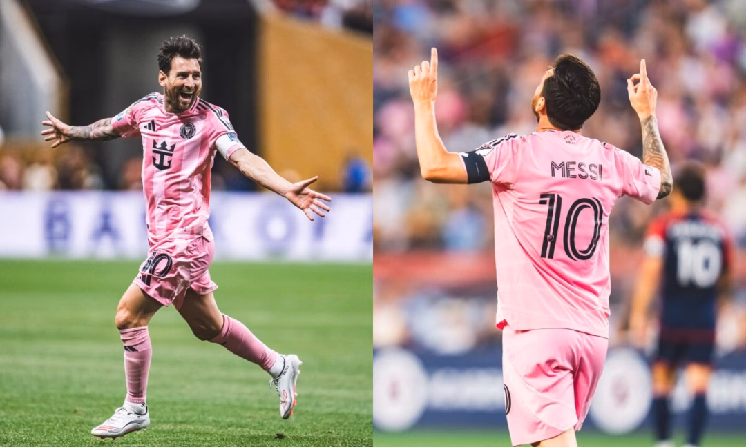 Cả gia đình đi cổ vũ anh cả Thiago, 13 tuổi, ra sân thi đấu cho đội trẻ Inter Miami, hồi tháng 10 năm ngoái.