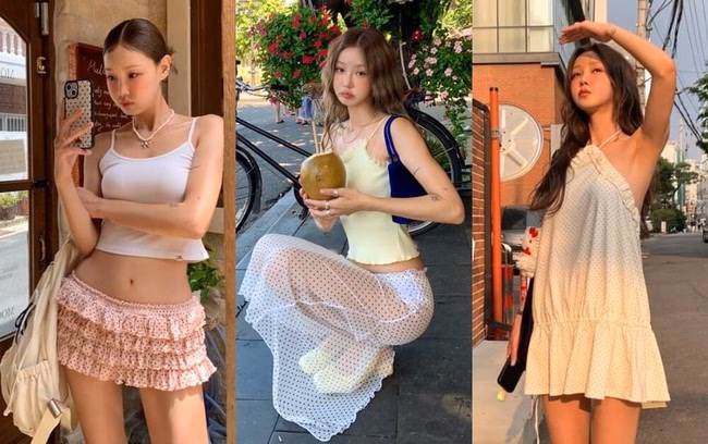 Xu hướng thời trang hè 2025 từ các fashionista Hàn Quốc: &quot;Làn sóng chấm bi retro&quot; quay trở lại! Ghi nhanh 5 gợi ý phối đồ cực xinh - Ảnh 4.