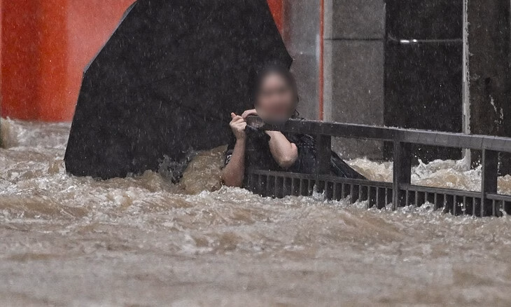 Mưa lớn tại Hàn Quốc, 8 người chết và hàng ngàn người sơ tán