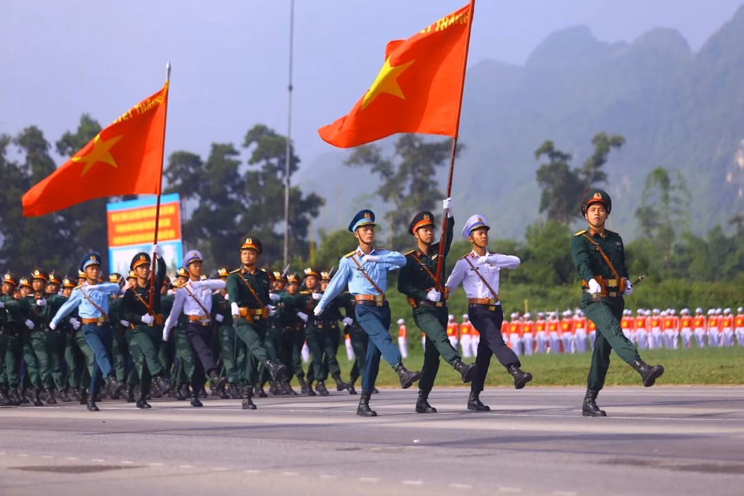 Quân đội và Công an tổng duyệt chuẩn bị cho Quốc khánh