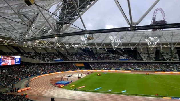 Thiết kế độc đáo của sân nhà CLB West Ham hiện tại.