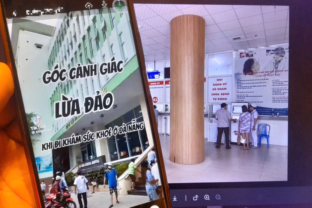 Sở Y tế Đà Nẵng lên tiếng vụ TikToker bị ‘cò mồi’ tại trung tâm y tế