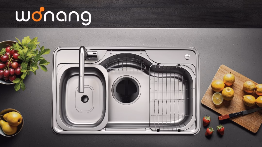 Chậu rửa Wonang Made in Korea - Bừng sáng chất Hàn trong không gian bếp Việt