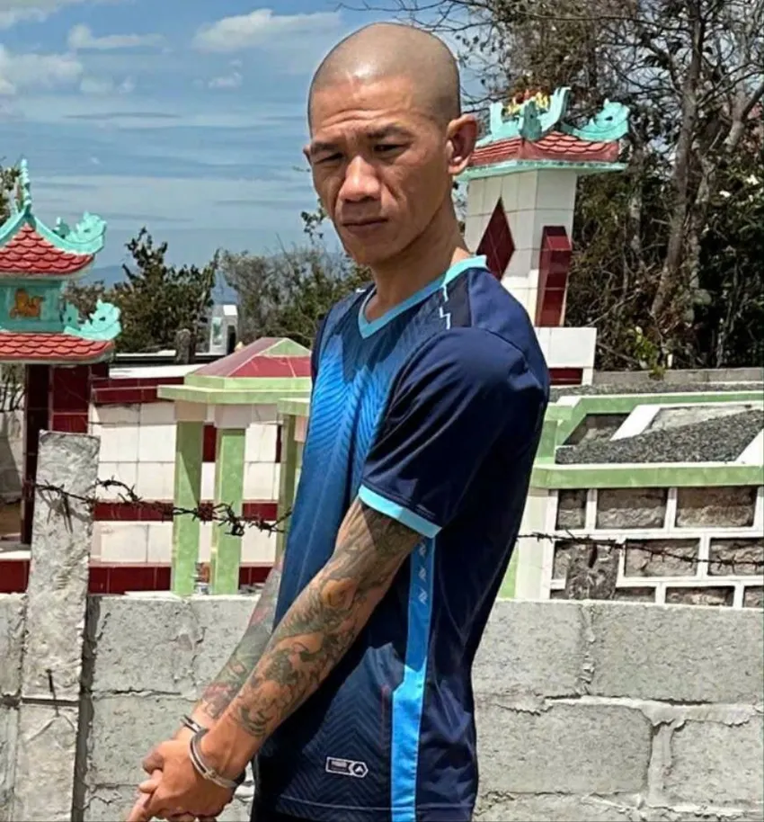 Tên cướp trốn trại tạm giam bị bắt sau 5 giờ潜伏 Ung Ngọc Ẩn đang bị tạm giam để điều tra vụ cướp tài sản. Ảnh: PHƯƠNG NAM