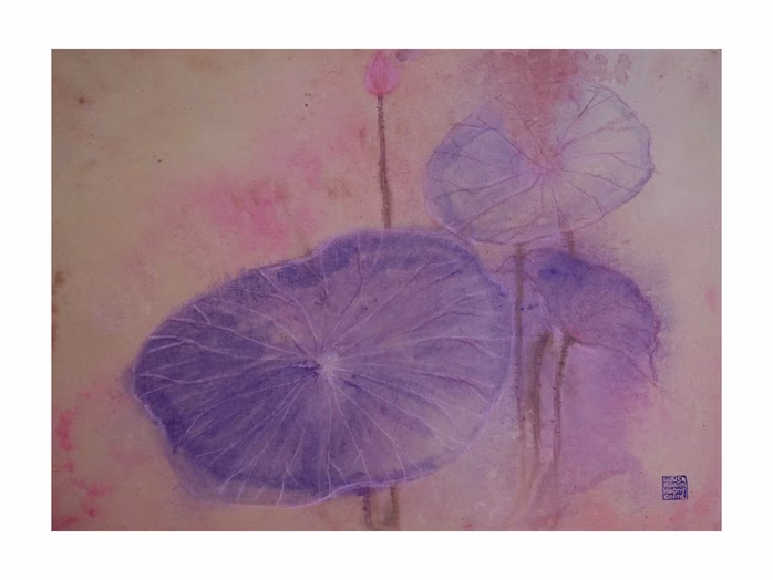 Triển lãm Shapes of Lotus – Liên Cảnh: Bản giao hưởng của cảm xúc và sắc màu hoa sen Tác phẩm triển lãm