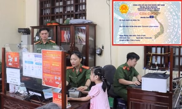 Từ 1/7, làm thẻ căn cước cho trẻ dưới 14 tuổi ở Công an xã cần 6 bước