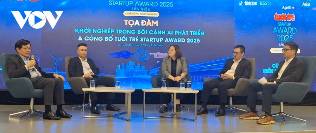 Tuổi Trẻ Startup Award 2025: Cùng AI kiến tạo tương lai với giá trị cốt lõi từ con người