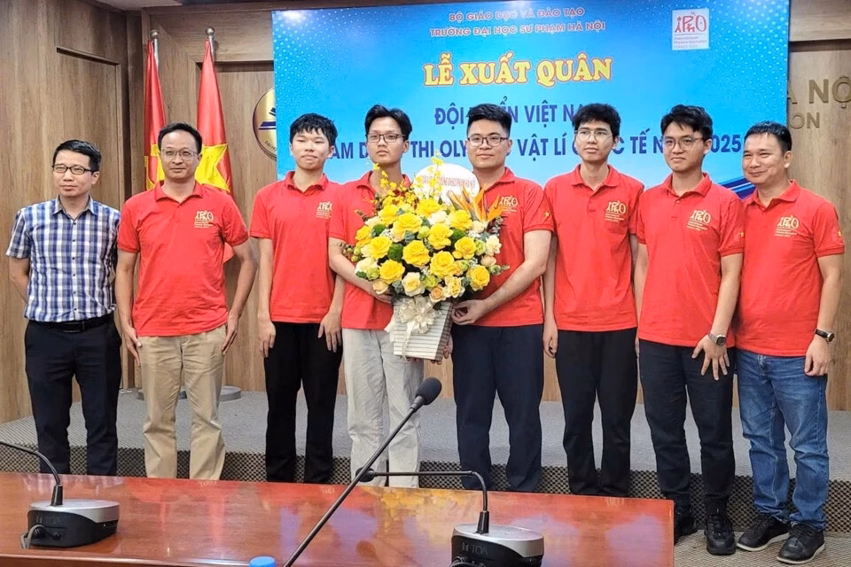 Việt Nam giành 5 huy chương tại Olympic Vật lý quốc tế